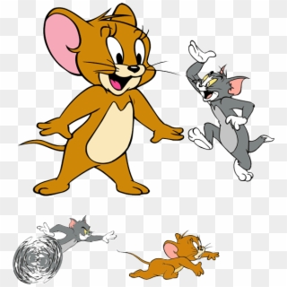 Tom And Jerry Clipart Vector - Tom And Jerry Vector Free, HD Png Download