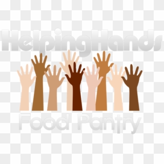 Helping Hands Food Pantry - Raised Hands Clipart, HD Png Download