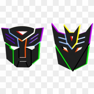 Load In 3d Viewer Uploaded By Anonymous - Decepticons And Autobots Logo, HD Png Download