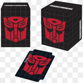 Ultra Pro Deck Box-transformers Autobot Symbol - Transformers Tcg Artwork, HD Png Download