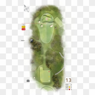 Hole13 - Map, HD Png Download