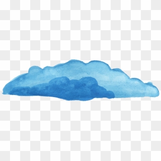 Free Download - Cloud Water Color Png, Transparent Png