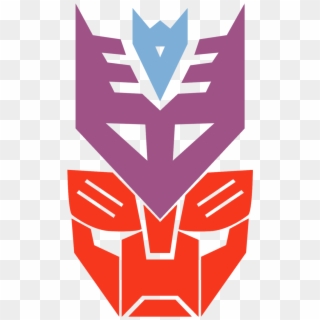 Autobot/decepticon Alliance Symbol Fill By Mr-droy - Transformers Symbol, HD Png Download
