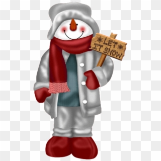 Free Png Snowman Let It Snow Png - Muñecos Nieve Png, Transparent Png