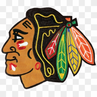 Embroidered Hawks Logo - Chicago Blackhawks, HD Png Download