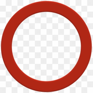 Circle Transparent Background - Frame Circle Red, HD Png Download