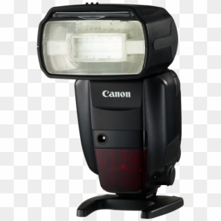 Canon Speedlite Exrt With Camera Flash Light Png - Canon, Transparent Png
