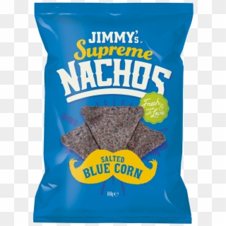 Supreme Nachos Salted Blue Corn 140g - Snack, HD Png Download