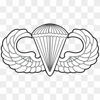 Clipart Library File United States Air Force Parachutist - Parachutist Badge, HD Png Download