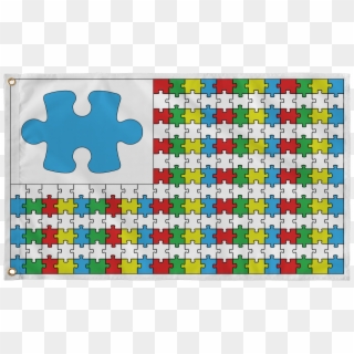 Autism Puzzle Piece Png - Style, Transparent Png