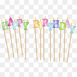 Free Png Download Happy Birthday Deco Candles Png Png - Transparent Birthday Candles Png, Png Download