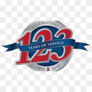 123 Years And Counting Happy Anniversary, Exchange - Label, HD Png Download
