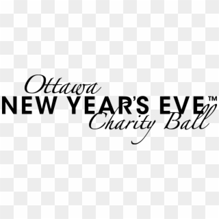 New Year's Eve Charity Ball - Calligraphy, HD Png Download