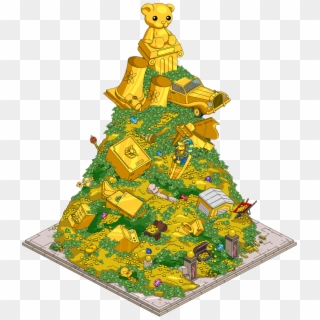 Tapped Out Money Mountain 10 - Mr Burns Money Pile, HD Png Download