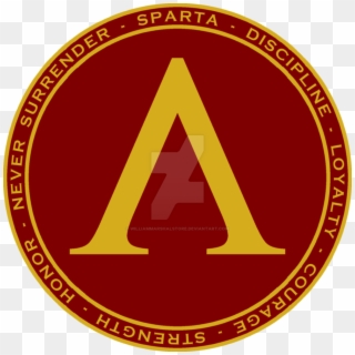 Sparta Maroon And Gold Seal By Williammarshalstore - Alexander The Great, HD Png Download