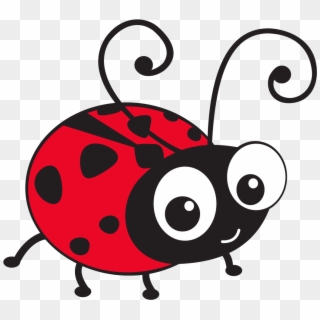 Ladybug Cartoon Character - Cute Ladybug Clipart, HD Png Download