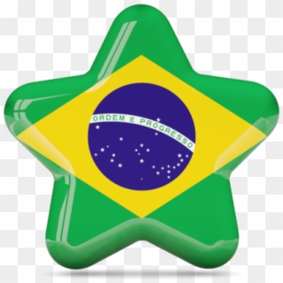 Illustration Of Flag Of Brazil - Download Brazil Flag, HD Png Download