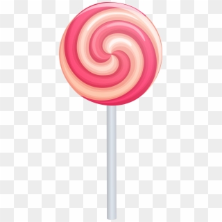Pink Swirl Lollipop Png Clip Art Image - Pink Lollipop Clipart, Transparent Png