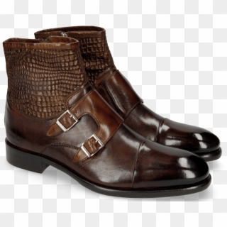 Ankle Boots Patrick 1 Mid Brown Wellington Gold Brown - Melvin & Hamilton Stiefelette Stiefel, HD Png Download