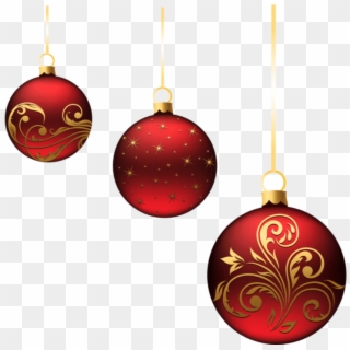Free Png Christmas Red Balls Ornaments Png Images Transparent - Christmas Tree Balls Png, Png Download