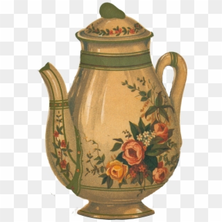 Victorian Teapot Element By - Tea Vintage Png, Transparent Png
