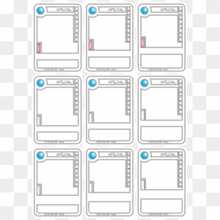 Jpg - Template Trading Cards Games, HD Png Download