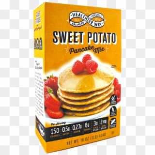Pancake Clipart Pancake Mix - Healthier Way Sweet Potato Pancake, HD Png Download