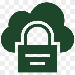Secure Cloud Icon, HD Png Download