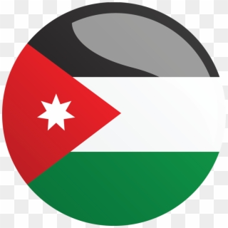 Excelent 20 Jordan Transparent Symbol For Free Download - Circle Jordan Flag, HD Png Download