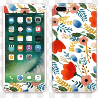 Rosa's Flowers Skin Iphone 7 Plus - Apple Iphone 7 Price In Qatar, HD Png Download