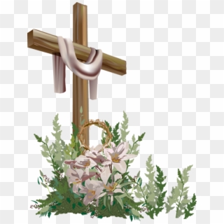 Free - Easter Cross, HD Png Download