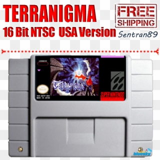 Details About Terranigma Snes Super 16 Bit Ntsc Video - Electronics, HD Png Download