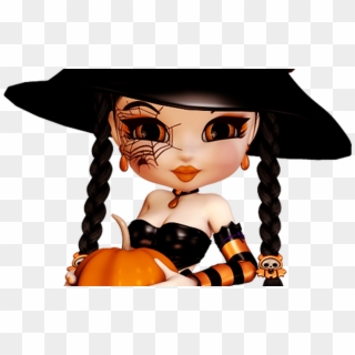 19 Cute Halloween Witch Clip Art Free Download Huge - Calaverita Con Nombre Paty, HD Png Download