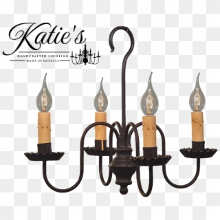 Katie's Handcrafted Lighting Peppermill Metal Chandelier - Chandelier, HD Png Download
