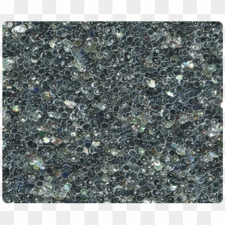 36 Silver Sparkle Fabric Swatch - Glitter, HD Png Download