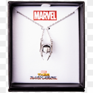 Marvel - Thor - Ragnarok - Helmet Necklace - Marvel, HD Png Download