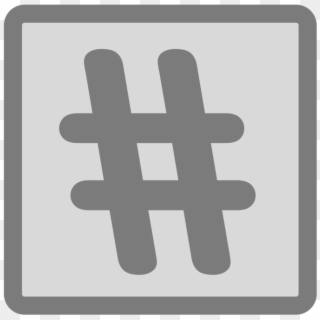 Kisscc Social Media Hashtag Computer Icons Social Network - Hashtag Stencil, HD Png Download