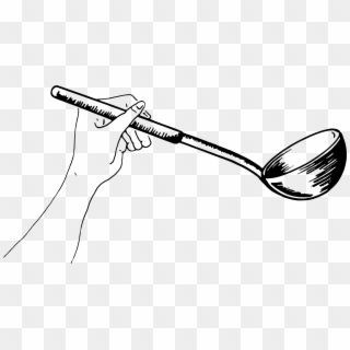 Ladle Clipart Black And White, HD Png Download