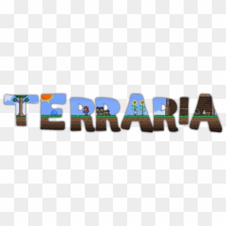 Terraria Coming To Playstation Terraria Logo Transparent - Terraria, HD Png Download