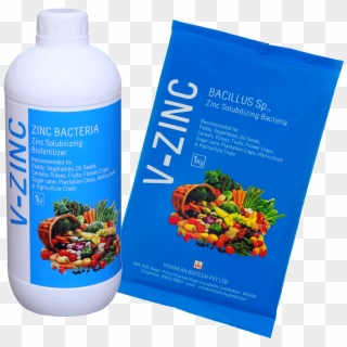 V-zinc - Plastic Bottle, HD Png Download