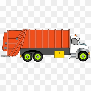 Garbage Truck Clipart Png, Transparent Png