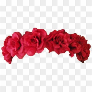 Flowers Sticker - Red Flower Crown Png, Transparent Png