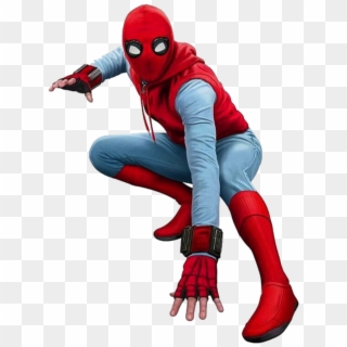Spiderman Homecoming Png - Spider Man Homecoming Homemade Suit, Transparent Png