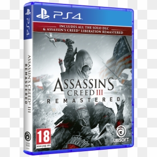 Assassin's Creed Iii Remastered Is Available To Pre-order - Assassin's Creed 3 Cover, HD Png Download