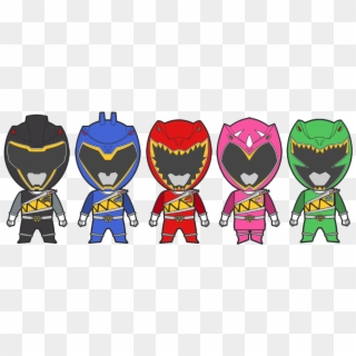 1280 X 486 11 - Power Rangers Dino Charge Heads, HD Png Download -  1280x486(#951559) - PngFind