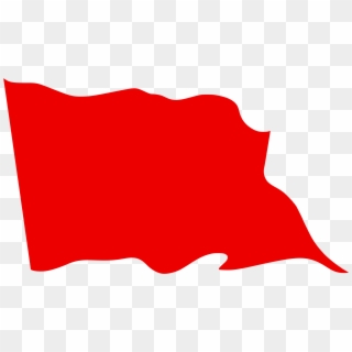 Big Image - Red Waving Flag Png, Transparent Png