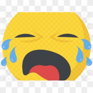 Crying Emoji Clipart Emoji Png - Illustration, Transparent Png