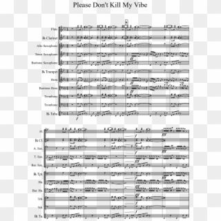 Don't Kill My Vibe, By Kendrick Lamar - Mount Vernon March Sheet Music, HD Png Download