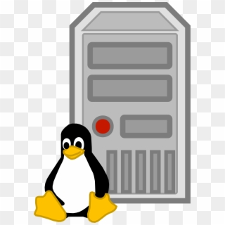 Linux Computer Clipart - Linux Server Icon, HD Png Download