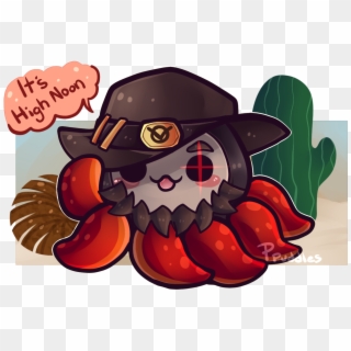 “pachimari Mccree For Pachimarchi - Illustration, HD Png Download